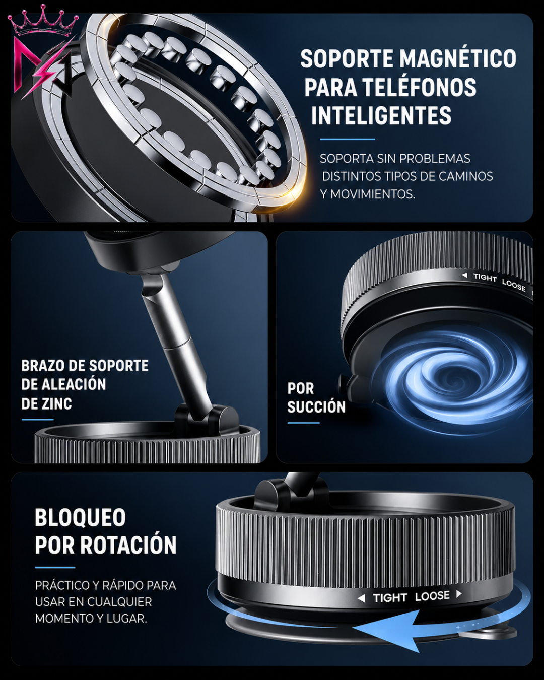 SOPORTES PARA CELULAR